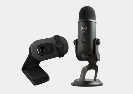 Logitech : Webcams & Microphones